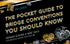 POCKET GUIDE TO CONVENTIONS YOU SHOULD KNOW (2023 Revised)